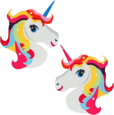 Neva Nude Unicorn Nipztix Pasties Nipple Covers for Festivals, Raves, Parties, Lingerie and More, Medical Grade Adhesive, Waterproof and Sweatproof, Made in USA in Saudi Arabia
