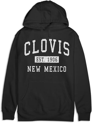 Hometown Apparel Clovis New Mexico Classic Established Premium Cotton Hoodie in Saudi Arabia