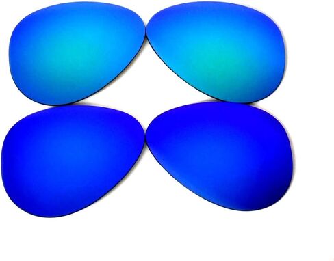 Replacement Lenses For Ray-Ban RB3025 Blue/Green 62 mm Polarized 2Pairs in Saudi Arabia