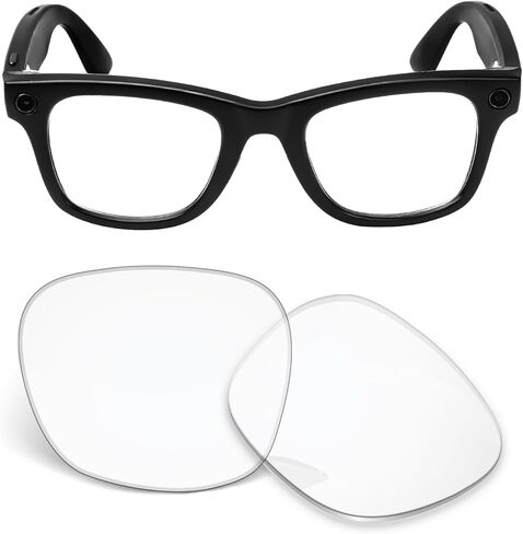 عدسات بديلة 1.5 ملم متوافقة مع النظارات الشمسية الذكية Ray-Ban Meta Wayfarer(Gen2) RW4012 مقاس 50 ملم in Kuwait