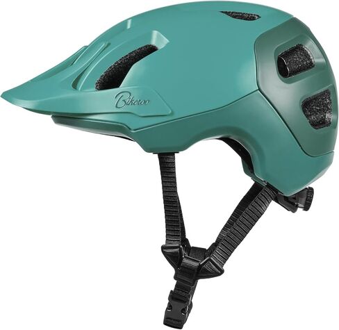 Bikeroo Adult Bike Helmet for Men & Women- Bicycle Helmet for Mountain Biking, Road Cycling, EBike, Commuter Biking, Scooter- Safety Visor and Optimal Air Flow in Kuwait