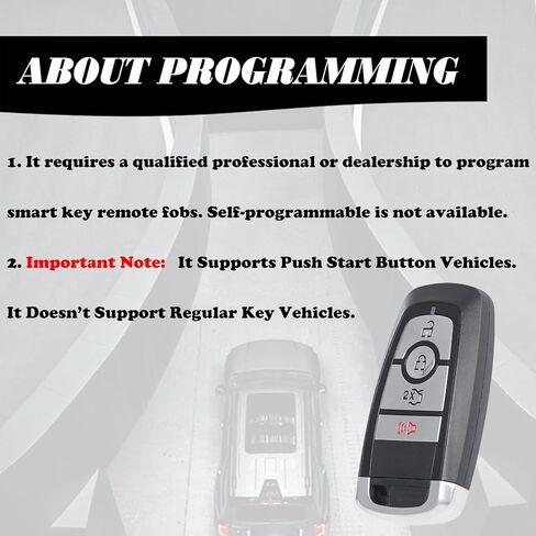 MechanMagic Key Fob Replacement Fits for Ford Edge Explorer 2018-2022 Fusion 2017-2021 Mustang Keyless Entry Remote Control M3N-A2C93142300 164-R8150 315MHz 4 Buttons in Saudi Arabia