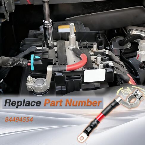 FUSCH Positive Battery Cable Compatible with Chevy Silverado 1500 2500HD 3500HD Suburban Tahoe/GMC Sierra 1500 2500HD 3500HD Yukon XL/Cadillac Escalade ESV 2015-2020 Replace#: 84494554 in Saudi Arabia