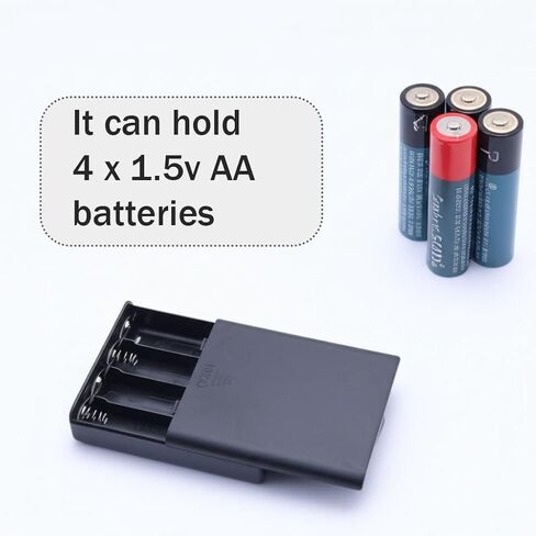 External Power Box for Security Cabinet 6 in 1 Emergency Backup Battery Box for Electronic Cabinet Safe Electronic Lock in Saudi Arabia