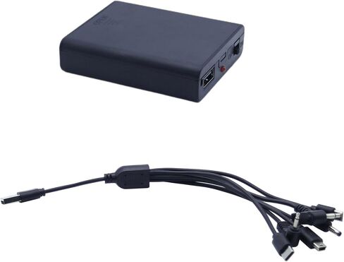 External Power Box for Security Cabinet 6 in 1 Emergency Backup Battery Box for Electronic Cabinet Safe Electronic Lock in Saudi Arabia