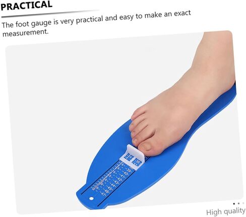 3Pcs Adult Foot Measurer Sizer Tool Lightweight Shoe Measuring Device for Men Women Red Black Blue in Saudi Arabia