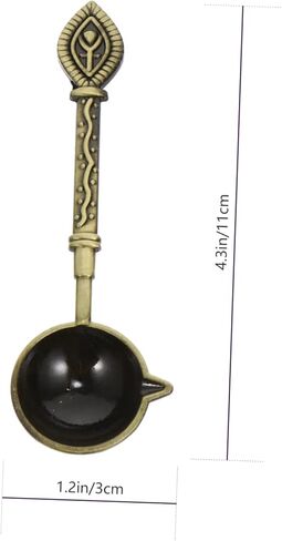 DOITOOL Golden Retro Wax Sealing Spoon High Temperature Resistant Melting Supply for Envelopes Parcels Wedding Invitations Unique Household Wax Seal Stamp Tool and Decorative Craft in Saudi Arabia