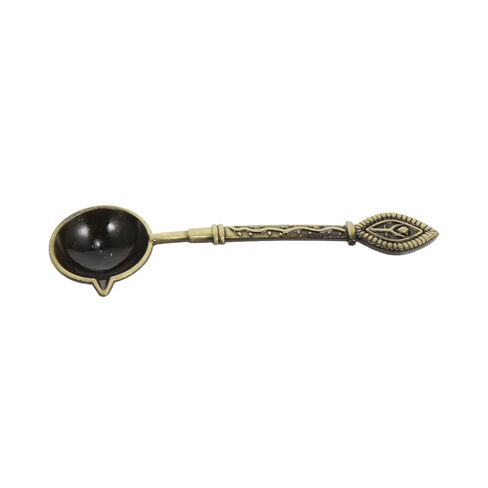 Homoyoyo Golden Metal Wax Sealing Spoon for Stamp Wax Beads Melting High Temperature Resistant Creative Melting Spoon for DIY Envelope Sealing Wedding Invitations Parcels and Party Use in Saudi Arabia