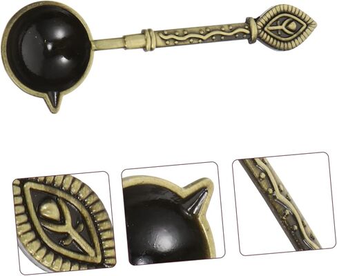 DOITOOL Metal Wax Sealing Spoon for Melting Wax Beads Durable Sealing Stamp Tool with Comfortable Grip Lightweight Household Accessory for Letter Decoration and DIY Gifts in Saudi Arabia