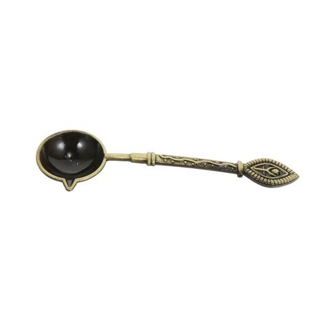 TEHAUX Delicate Retro Metal Wax Sealing Spoon for Wax Beads Stamp Durable Deep Melting Spoon for Vintage Seal Accessories Home Decoration Tool in Saudi Arabia