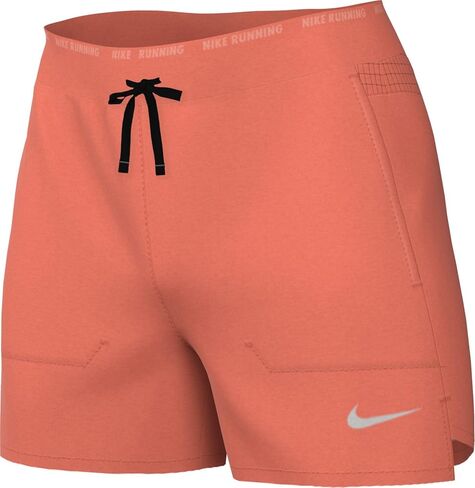 شورت الجري Nike Stride للرجال Dri-FIT 7 بوصات 2 في 1 (مانجو وايلد فاتح/مرجاني عتيق/أسود، DM4759-643) in Kuwait