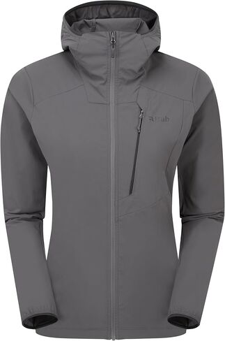 سترة Hoody Borealis للسيدات في Rab Women - معطف مائي خفيف الوزن للمشي لمسافات طويلة والتسلق in Kuwait