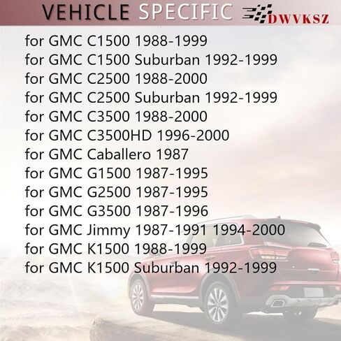مجموعة فرشاة المولد لـ GMC C2500 7.4L 1991 1992 1993 1994 1995 1996 1997 1998 1999 2000، لـ G3500 5.7L 1987 1988 1989 1990 1991 1992 1993 1994 1995 1996 يستبدل # 1989661، 1989783، (1x) in Kuwait