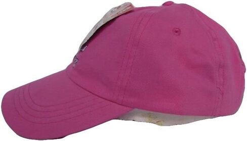 Pink Pirate Princess Skull Crossbones Jolly Roger Girl Embroidered Hat Cap in Saudi Arabia