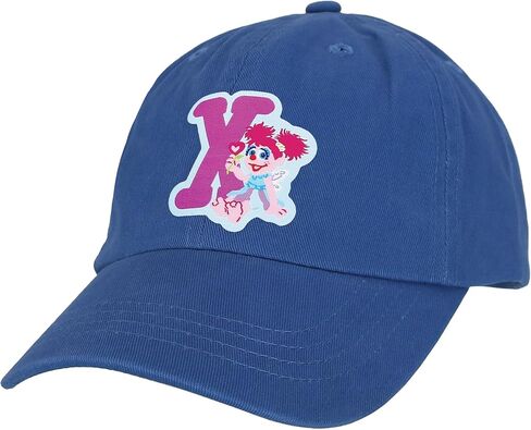 Sesame Street Elmo & Abby Kids Toddler Cap with Initial, Toddler Boys Hat, Youth Girl Baseball Cap, Cute Toddler Baseball Cap in Saudi Arabia