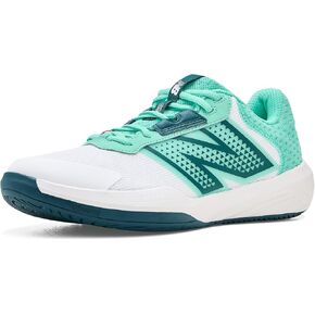 حذاء تنس نسائي من New Balance 696v6، Nb 102 أبيض/نهاية عميقة، 10 XW in Saudi Arabia