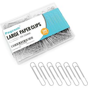 200 Pack 2In Jumbo Heavy Duty Paper Clips, Large Stainless Steel PaperClips for Thick Documents, Reports, Office, School, and Home Organizing in Saudi Arabia