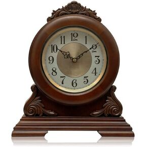 European Clock, Antique Wooden Living Room in Saudi Arabia