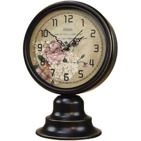 Metal European Vintage Nostalgia Clock Table in Saudi Arabia