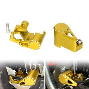 Monkey125 Temperature Sensor O2 Oxygen Sensor Cover Compatible with Monkey 125 (JB03) CT125 Trail 125 (JA65) GROM/ MSX125 (JC92) DAX 125 (JB04) All Year 3D CNC Motorcycle Sensor Guard (Gold) in Saudi Arabia