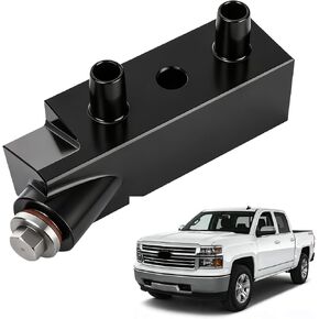 125068000 صمام تجاوز حراري لسائل ناقل الحركة الأوتوماتيكي مناسب لـ GMC Sierra 1500 Yukon Tahoe Escalade GM 6L80 5.3L 6.2L 4.3L 2014-2018 الألومنيوم الخام، زيادة تدفق التبريد وتقليل درجة الحرارة الزائدة in Kuwait