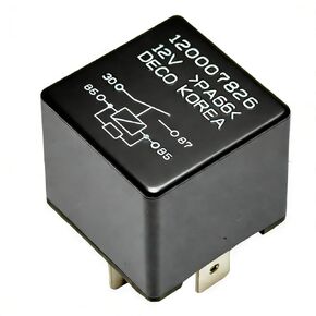 120007826 12V 40A 4-Pin مرحل مروحة تكييف الهواء مفتوح عادة in Kuwait