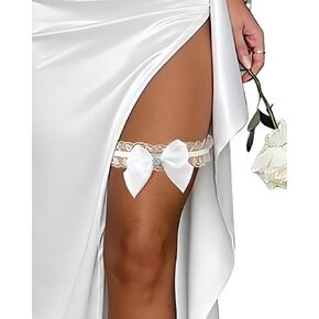 أربطة زفاف للعروس مع أربطة دانتيل قابلة للتمدد وإكسسوارات الزفاف in Kuwait