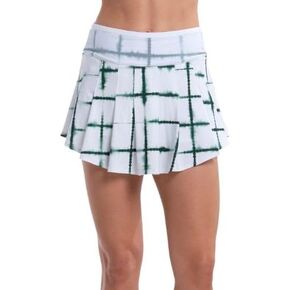 Lucky In Love Shibori Plaid Skirt in Saudi Arabia