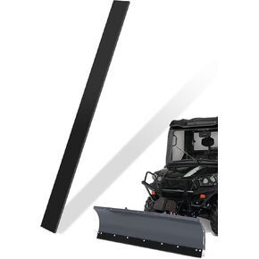 حافة قطع محراث الثلج من البولي يوريثين مقاس 72 × 3 × 1/2 بوصة مناسبة لجرارات ATV وأجهزة التوجيه المنزلقة وUTVs حافة قطع دافعة الثلج، شفرة بديلة شديدة التحمل لمحراث شفرة الثلج الأمامي in Kuwait