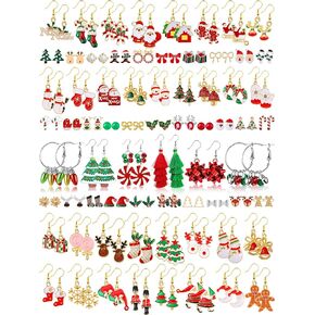 Gushu 28 زوجًا من الأقراط الجلدية للنساء، مجموعة متعددة من الأقراط المصنوعة من الجلد الصناعي، أقراط متدلية على شكل دمعة خفيفة الوزن للفتيات... in Kuwait