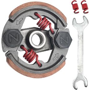 STRONGTHIUM Clutch Pad Assembly & Springs Heavy-Duty 43cc 47cc 49cc 50cc Pocket Bike Clutch Replacement for X-PRO 2-Stroke SYX Moto Kid Mini Dirt Pit Bike ATVs Scooters Red 75mm in Kuwait