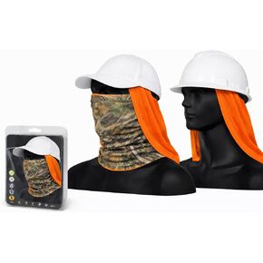 3-In-1 Neck Drape Shade with Built-In (stowable) Neck Gaiter & Dust/Face Mask | Road, Landscape, Construction, Roofing in Saudi Arabia