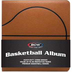 BCW 3-inch Sports Collectors Album - Baseball | Storage for Over 800 Cards | Ideal for Organizing Baseball, Football, Basketball Trading Cards | Aesthetic Display for Sports Memorabilia Enthusiasts in Kuwait