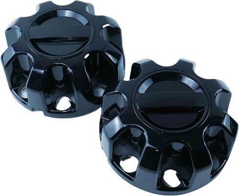 2PCS 19-25 F250 F350 Super Duty Gloss Black Rear Center Wheel Cover Hub Caps Replace KC3Z-1130-B in Saudi Arabia