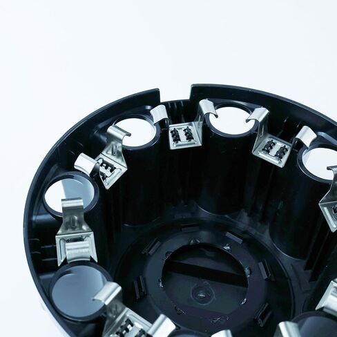 2PCS 19-25 F250 F350 Super Duty Gloss Black Rear Center Wheel Cover Hub Caps Replace KC3Z-1130-B in Saudi Arabia