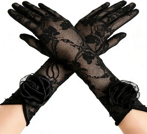 Women's Opera Gloves-Stretchy Elegant Long Gloves for Wedding, Prom, Evening Party, Tea Party Accessories in Saudi Arabia