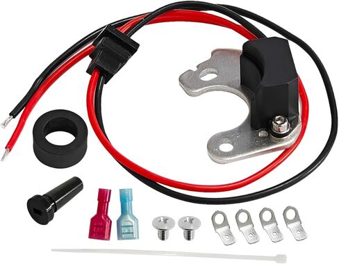 1641 Electronic Ignition Kit Fits for Toyota Daihatsu Suzuki 4-Cylinder Nippondenso Points-Based Distributors 12V Negative Ground in Saudi Arabia