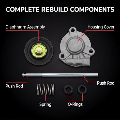 طقم غشاء مضخة مسرع المكربن ​​متوافق مع Honda CRF150R CRF150RB CRF250R CRF250X CRF450R CRF450X Yamaha YZ250F WR250F Husaberg FE FS SM in Kuwait