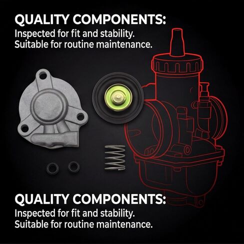 طقم غشاء مضخة مسرع المكربن ​​متوافق مع Honda CRF150R CRF150RB CRF250R CRF250X CRF450R CRF450X Yamaha YZ250F WR250F Husaberg FE FS SM in Kuwait