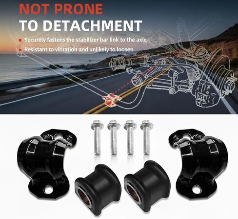 YVZ 55398938ac Front Suspension Stabilizer Bar and Front Sway Bar Link Kit with Bushing Kit Fit For 2009-2010 Dodge Ram 1500,2011-2018 Ram 1500,2019-2022 Ram 1500 Classic 4WD # 55398938AB in Kuwait
