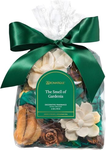 Aromatique Scented Decorative Potpourri Bag 7 oz – Smell of Gardenia Home Fragrance, Long Lasting Bowl Filler for Living Room, Office & Décor in Saudi Arabia