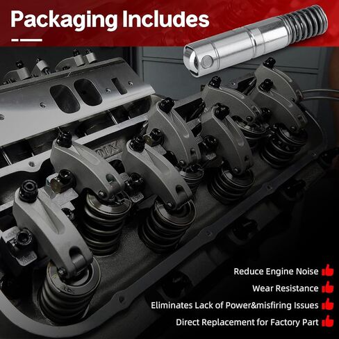 16Pcs Active Fuel Management Valve Hydraulic Roller Lifters and Guide Trays Compatible with Chevy GMC Cadillac Buick Pontiac 4.3L 5.3L 6.0L 6.2L OE#12569256 12645725 12680871 in Kuwait