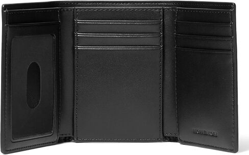 Michael Kors Men's Trifold W/Id Wallet/Solid MK Signature Small in Saudi Arabia
