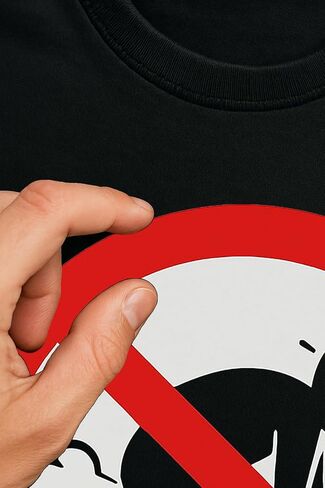 No Farting Funny Graphic T-Shirt – Unisex Gag Joke Tee for Men & Women – Black Sizes S M L XL XXL – Humor Novelty Shirt in Saudi Arabia