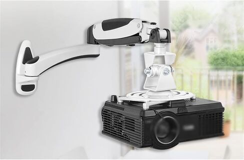 EERINESS Projector Stand Projector Rack Home Wall-mounted Projector Shelf Living Room Conference Room Telescopic Ceiling Rotating Universal Projector Stand Projector Stand Tripod ( Color : A ) in Saudi Arabia