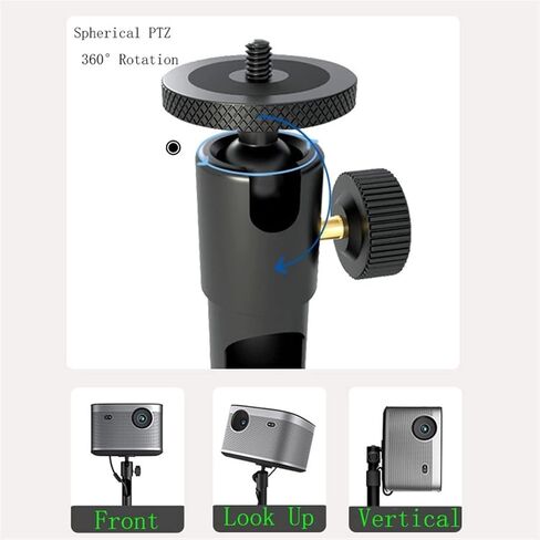 Projector Stand Projector Stand Home Bedside Desktop Lift Projector Rack Conference Room Living Room Free Punch Wall-mounted Universal Projector Stand Projector Stand Tripod ( Color : Black ) in Saudi Arabia