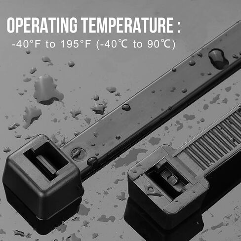 ربطات عنق بسحاب شديدة التحمل، على الطريق 60 قطعة متعددة الأغراض من النايلون للأشعة فوق البنفسجية، عرض 30.48 سم، 0.51 بوصة مع قوة شد 250 رطل للمنزل الداخلي والخارجي in Kuwait