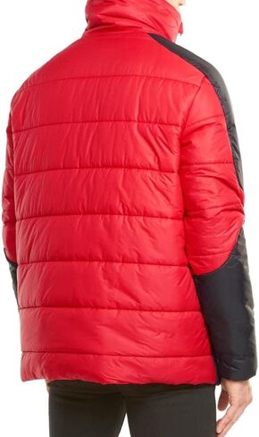 Puma Mens Scuderia Ferrari Race بيان مبطن نصف سحاب معاطف سترات ملابس خارجية كاجوال هوك وحلقة إغلاق - أسود - مقاس L in Saudi Arabia