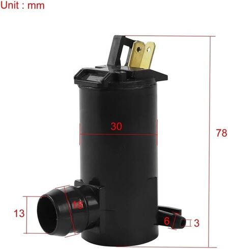 مضخة غسيل بحاجب الري 85310-22080 MB282691 060210-1480 متوافقة مع 4Runner in Saudi Arabia