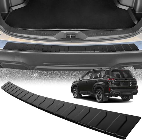 واقي المصد الخلفي لسيارة Volkswagen VW 2018-2024 Tiguan ملحقات السيارة المواد البلاستيكية ABS ماتي الأسود مقاومة حراس دخول باب الجذع in Kuwait